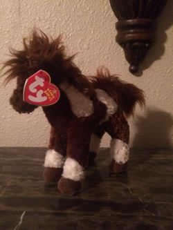 TY Thunderbolt beanie baby horse