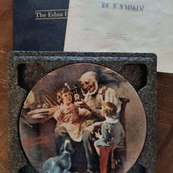 Vintage Norman Rockwell 1977 "The Toy Maker"