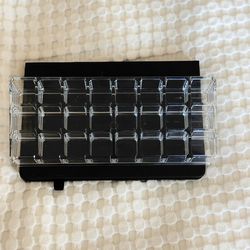 Clear Acrylic Lipstick Organizer – 24 Slot Holder