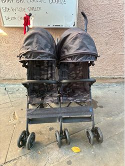GAP double stroller