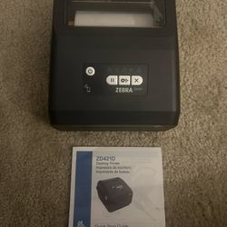 ZEBRA AIT, PRINTER, ZD421, DIRECT THERMAL, 203 DPI, USB, USB HOST, ETHERNET, BT