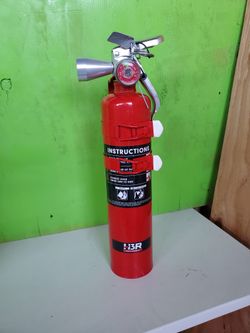 Red Halguard Clean Agent Car Fire Extiguisher HG250R