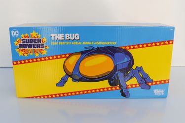 DC Super Powers The Bug Blue Beetle's Aerial Mobile HQ Vehicle McFarlane Toy, New