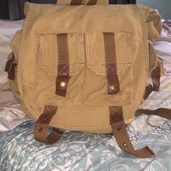 Military Canvas Backpack
