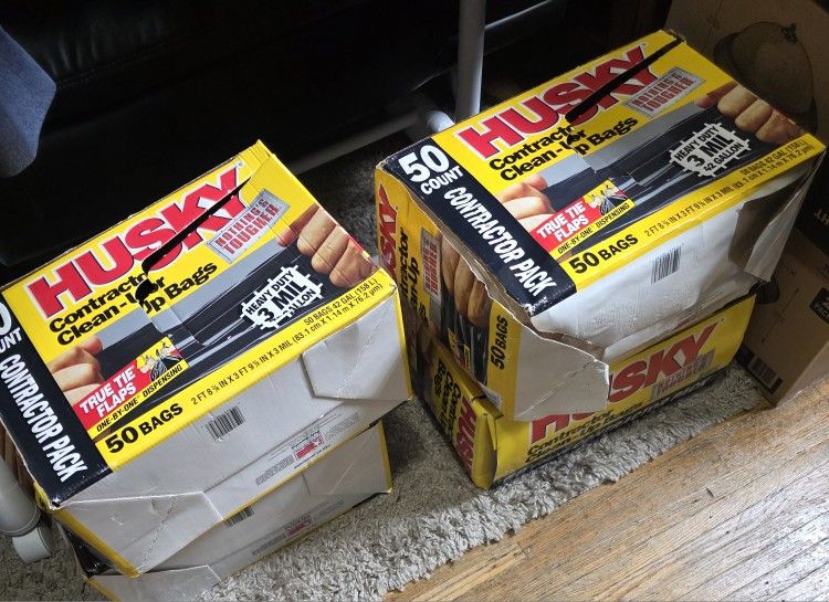 Husky Contractor Cleanup Bags