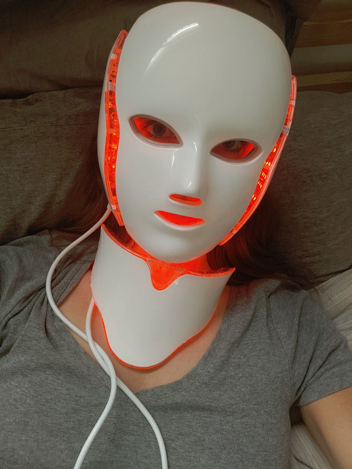 LED face/neck mask 7 colors
