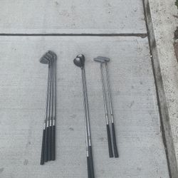 Complete Golf Set - Dunlop Clubs + Bag + Balls 