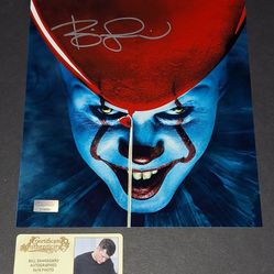 🔥 Bill Skarsgard autographed 8x10 Celebrity Authentics COA 🔥