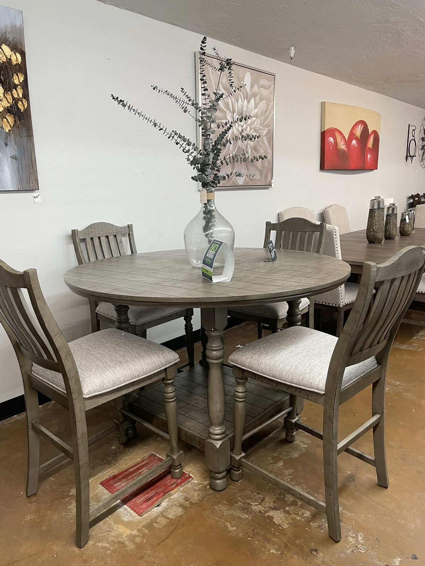 5pc Round Dining Set