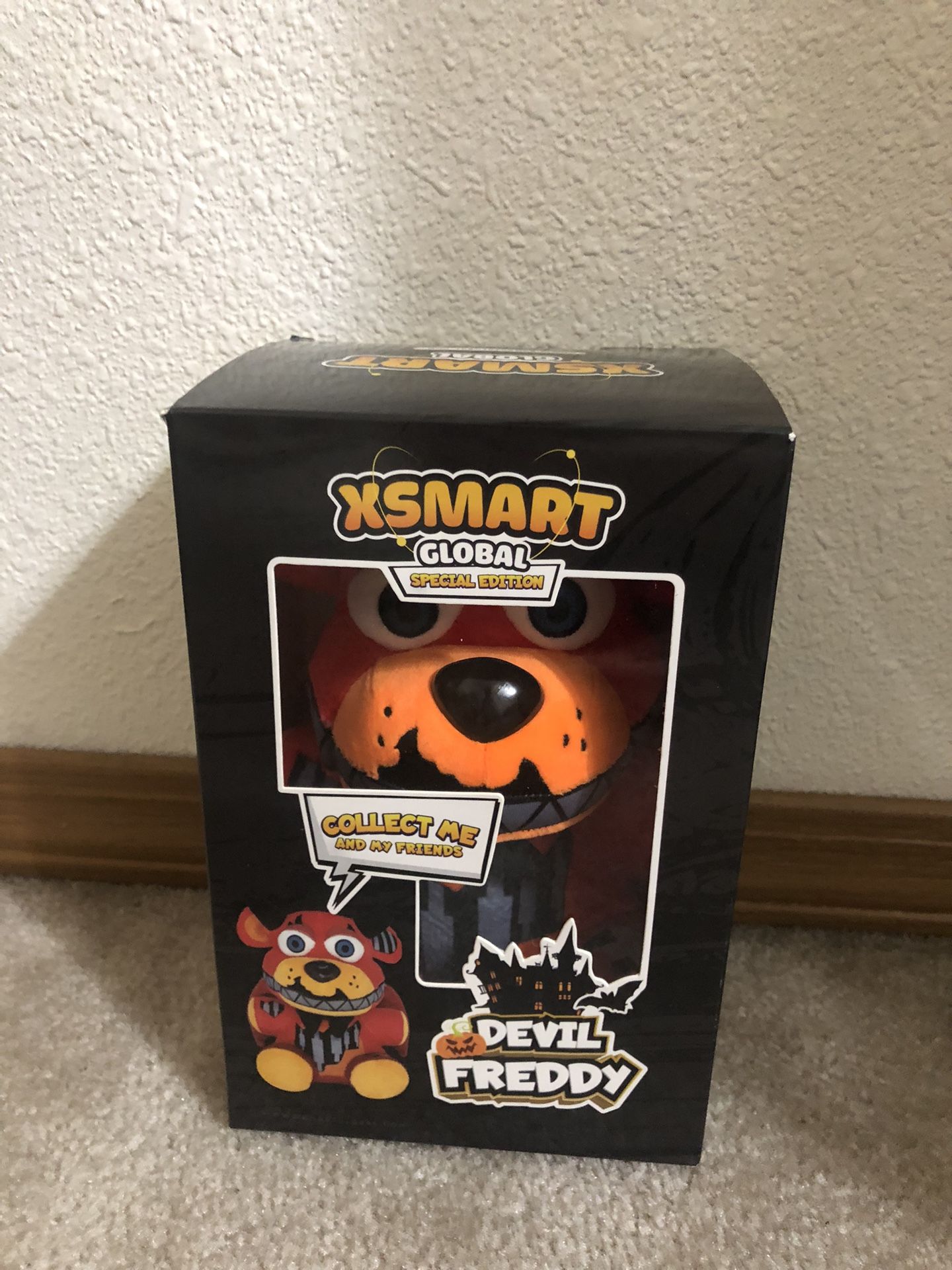 7" Monster/Vampire Devil Freddy Plush, Five Nights at Freddy's Special Edition