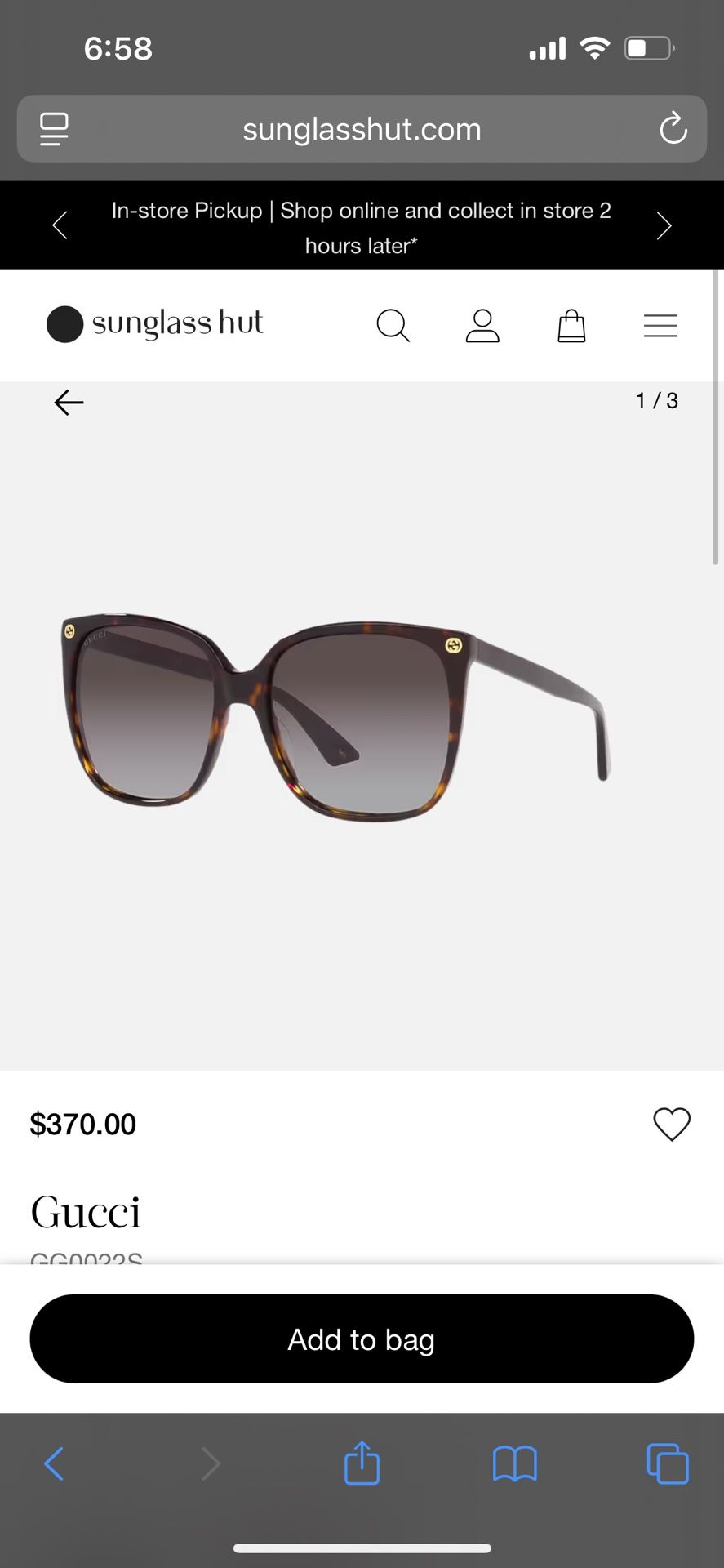 Gucci Sunglasses