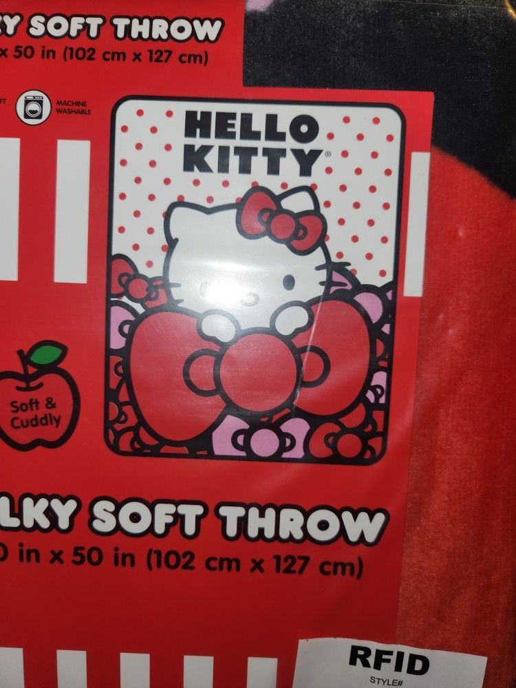 Hello Kitty Throw Blanket Kids