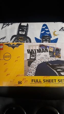 Brand New Lego Batman sheet set