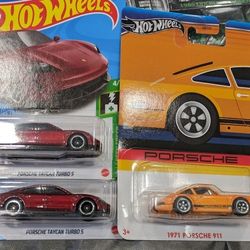Porsche Hotwheel Set