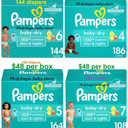 Pampers Baby Dry Jumbo Box 
