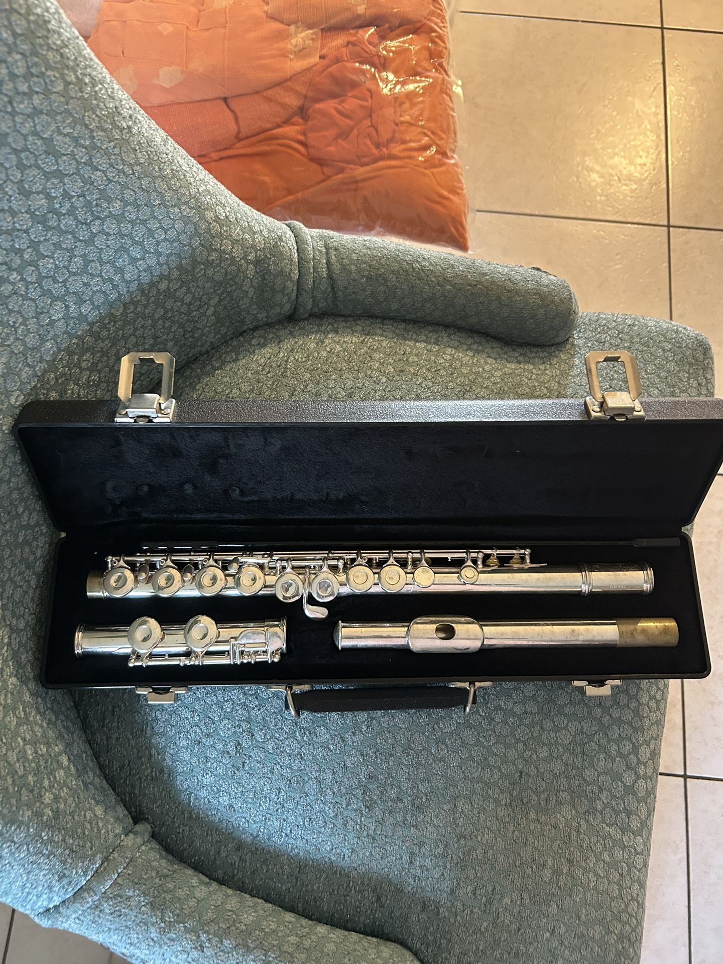 Flute With Case