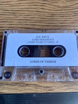 DJ Paul Lord Infamous Come W/ Me to Hell II Lords of Terror Cassette Tape