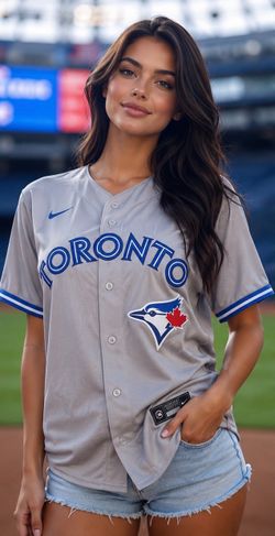 Toronto Blue Jays Nike Limited Road Jersey Size Large