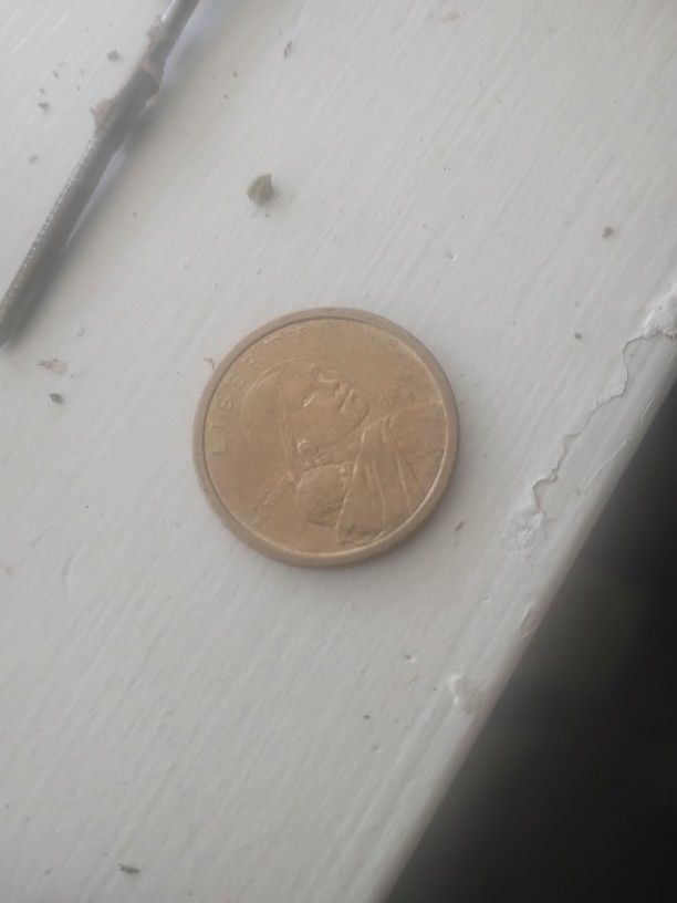 2,000p Gold Dollar Error Coin