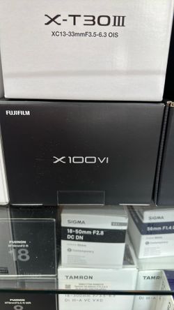 Fujifilm x100vi camera
