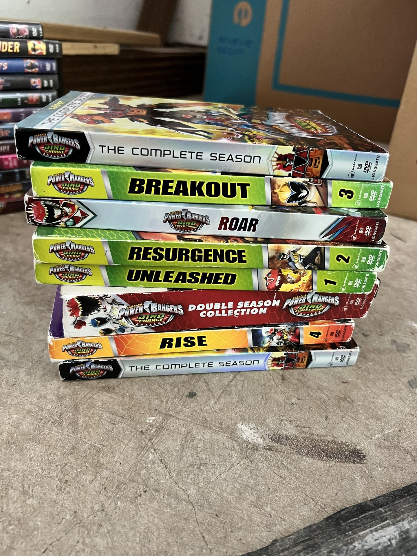 Power Rangers Dino charge/ Super Dino Charge set