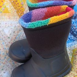 Hunter Insulated Toddler 6/7 Boots For Snow And Rain