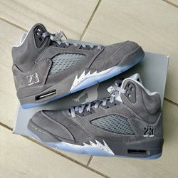Air Jordan 5 Wolf Grey size 10.5