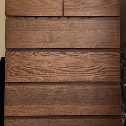 Ikea MALM 6 Drawer Chest 