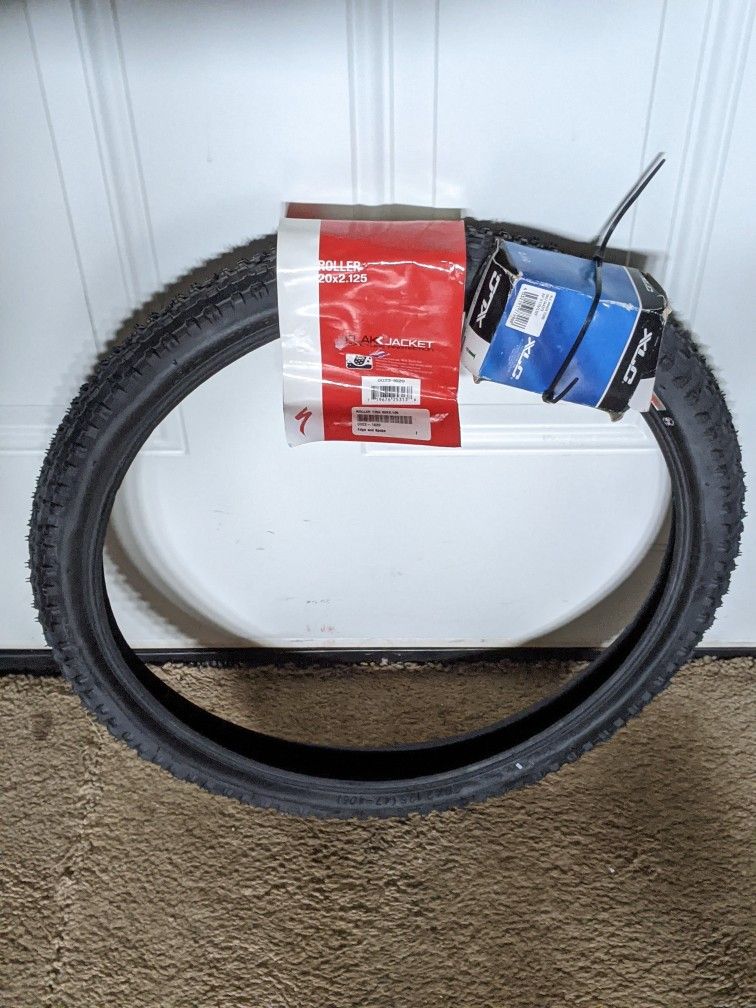 Brand-new 20" Bicycle Tire And Inner Tube Combo