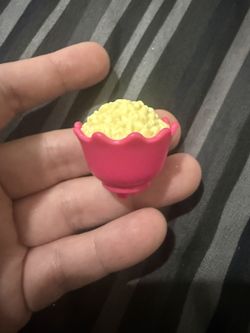 2018 Barbie Malibu House Replacement Part Pink Popcorn Bowl