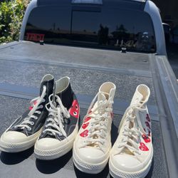 CDG Converse Play 10
