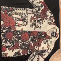 Skeleton And Rose Jacket