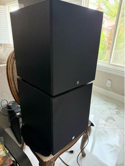 Pair of BIC Formula F12 Subwoofers - Great Condition!