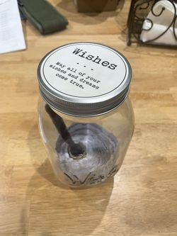 Wishes Wedding Jar