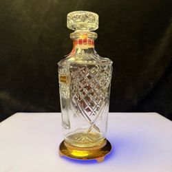 Vintage Drambuie Glass Decanter With Stopper