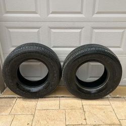 TWO FIRESTONE P265/70R16 TIRES