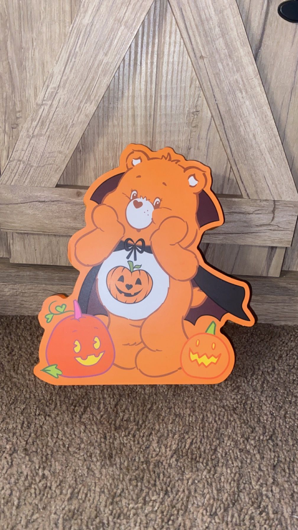 Halloween Care Bear Decor