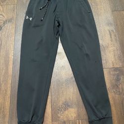 Men’s Black Under Armour Jogger Active Sweats Size Large #21