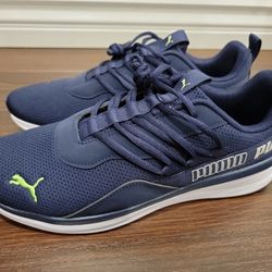 PUMA Men's Shoes Size 9.5 US Navy Blue