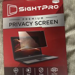 Laptop privacy screen