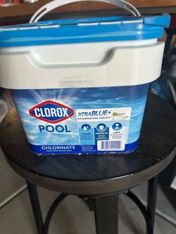 Chlorine 3” tabs. 24 per box new, opened to show inside