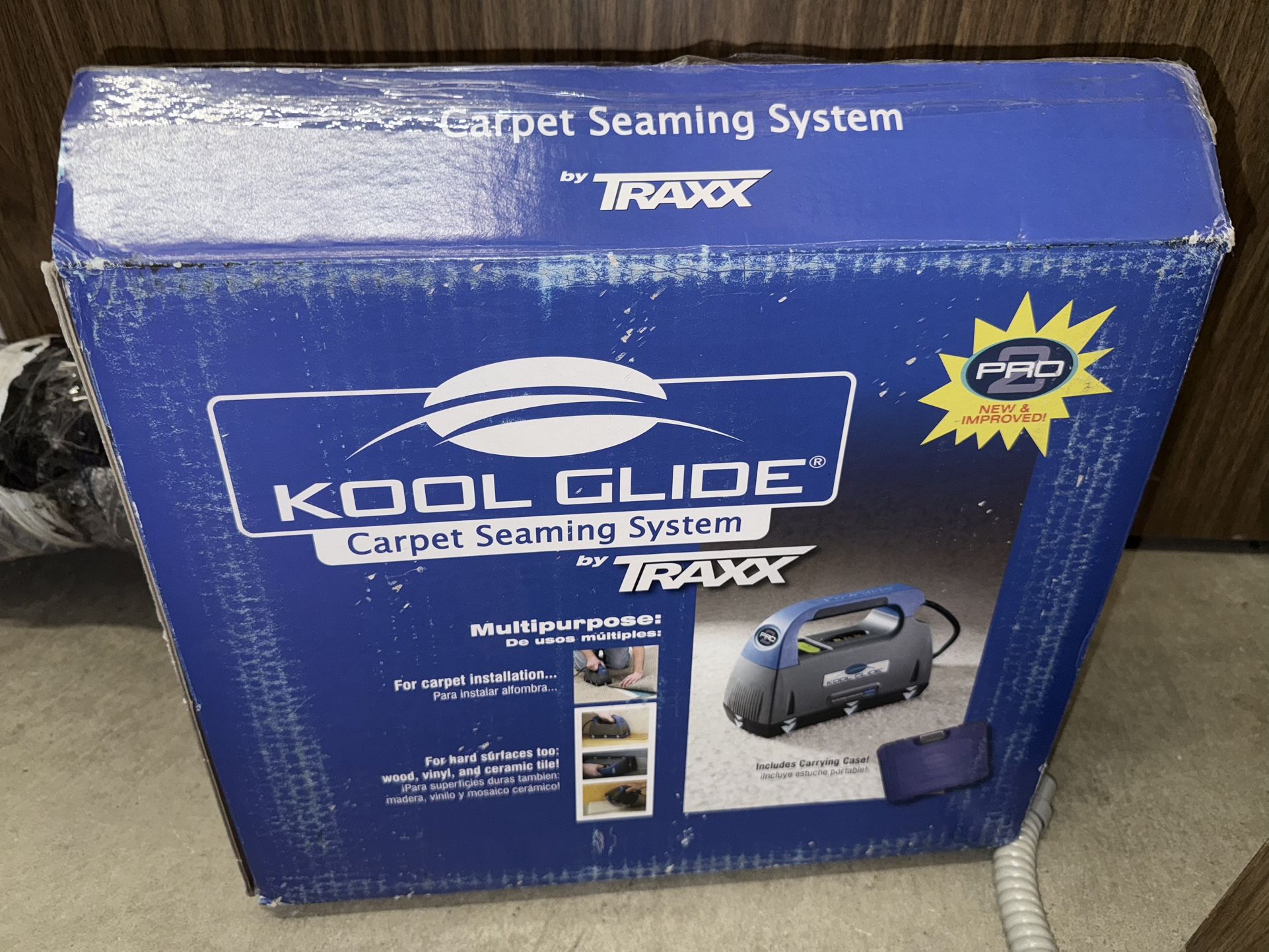 Kool Glide + Kit Carpet Repair + DeWalt Box – NEW / Never Used