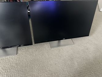 27-inch IPS LED-backlit monitor -two
