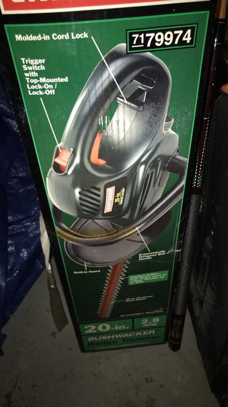 BushWacker hedge trimmer