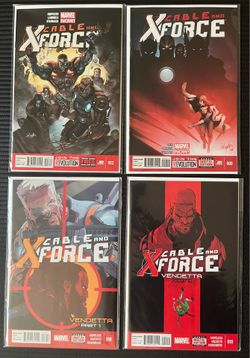 Cable and X-Force Marvel Comic Book lot 4 issues