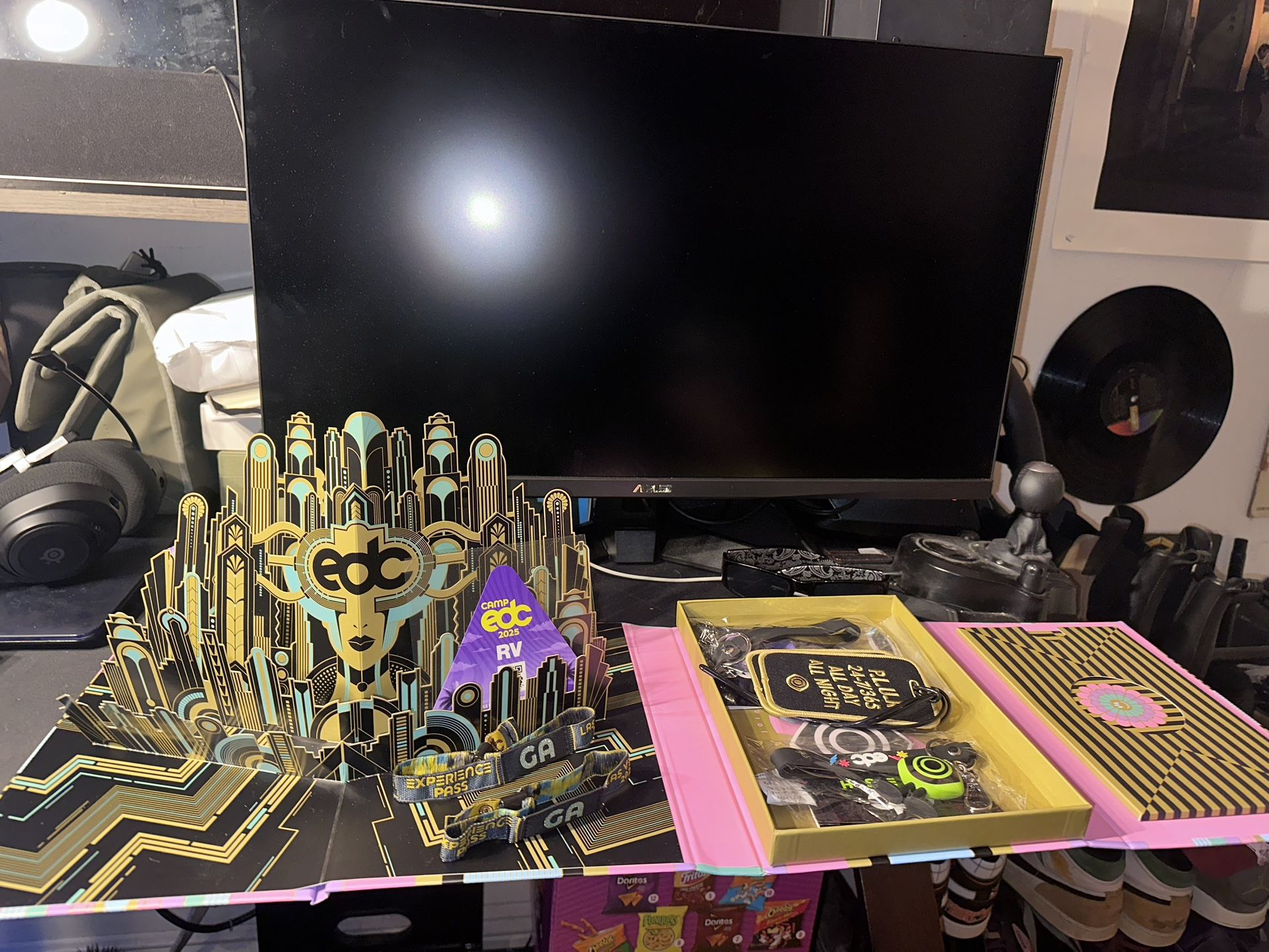 3 EDC GA Tickets/RV Spot Pass