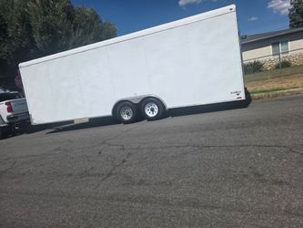24 ft  enclosed  trailer