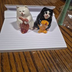 Vintage Clay Art Salt & Pepper Set