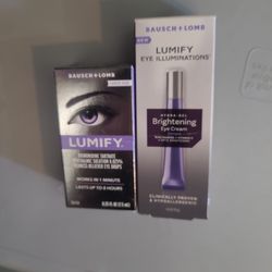 Lumify Eye Drops And Eye Cream 