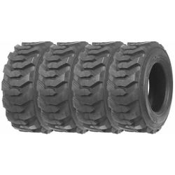 Four (4) Brand New fourunner 12-16.5 14 ply Tire Made to Fit Bobcat, Case, Caterpillar, John Deere, and Mustang Model Skid Steers.